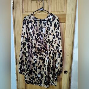 Animal print top